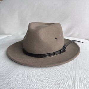 Pendleton Men's Getaway Wool Hat Khaki Brown Size M Fedora Outdoor Classic
